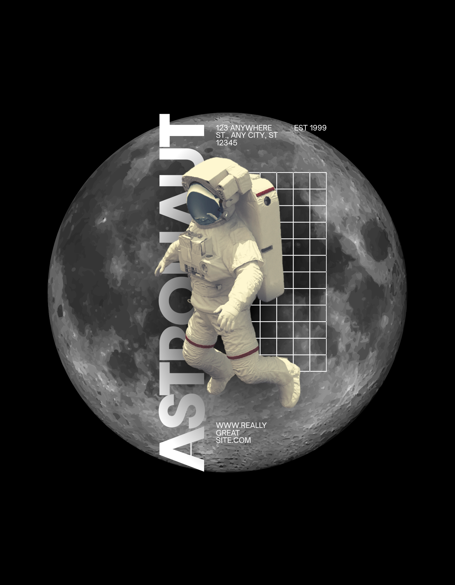 Camiseta Oversize "Astronaut" | Beyond Limits