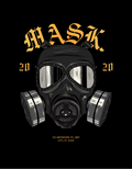 Camiseta Oversize "MASK" | Urban Survival