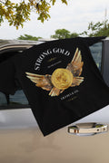 Camiseta Oversize "Strong Gold"