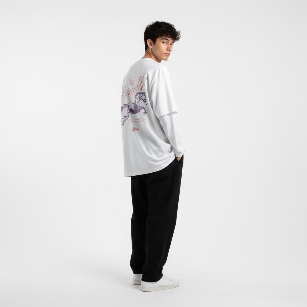 Playera Oversize "Wild Beauty"