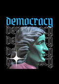 Camiseta Oversize Democracy